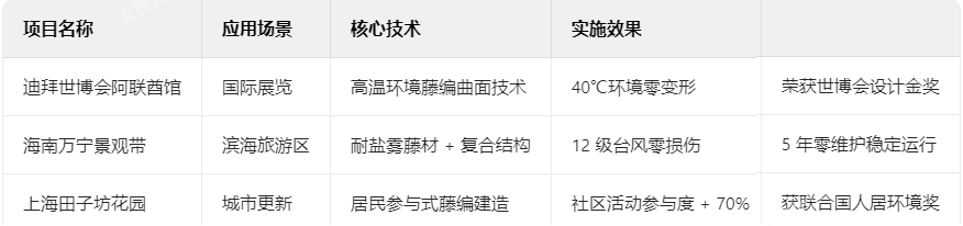 藤編裝飾典型項目技術檔案