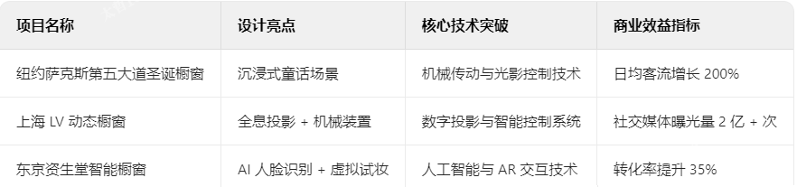 商業空間櫥窗典型案例解析
